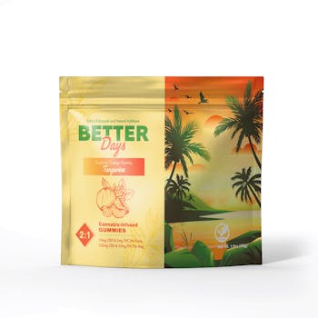 Better | Days 2:1 Tangerine Gummies | 100mg